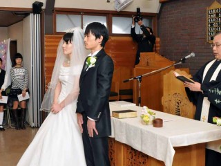 結婚式がありました