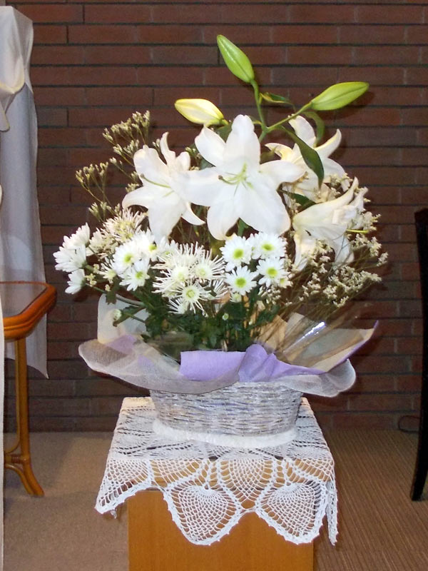 今日のお花