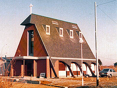 創立当時の筑波学園教会